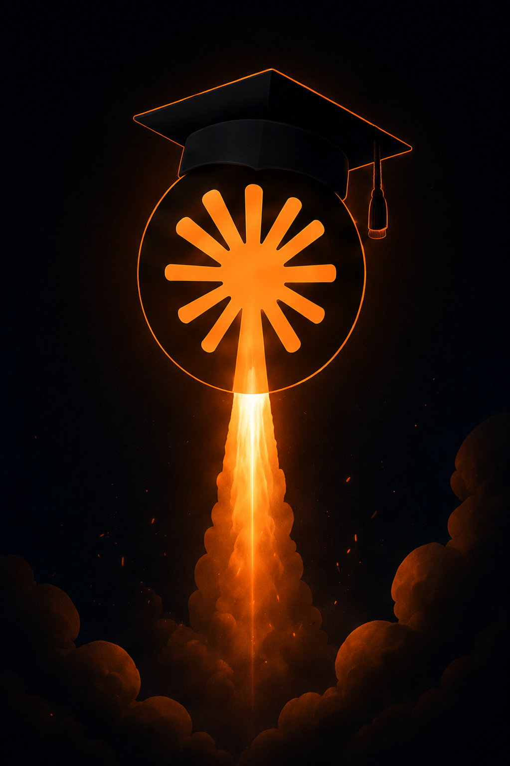 Claude Rocket Mascot